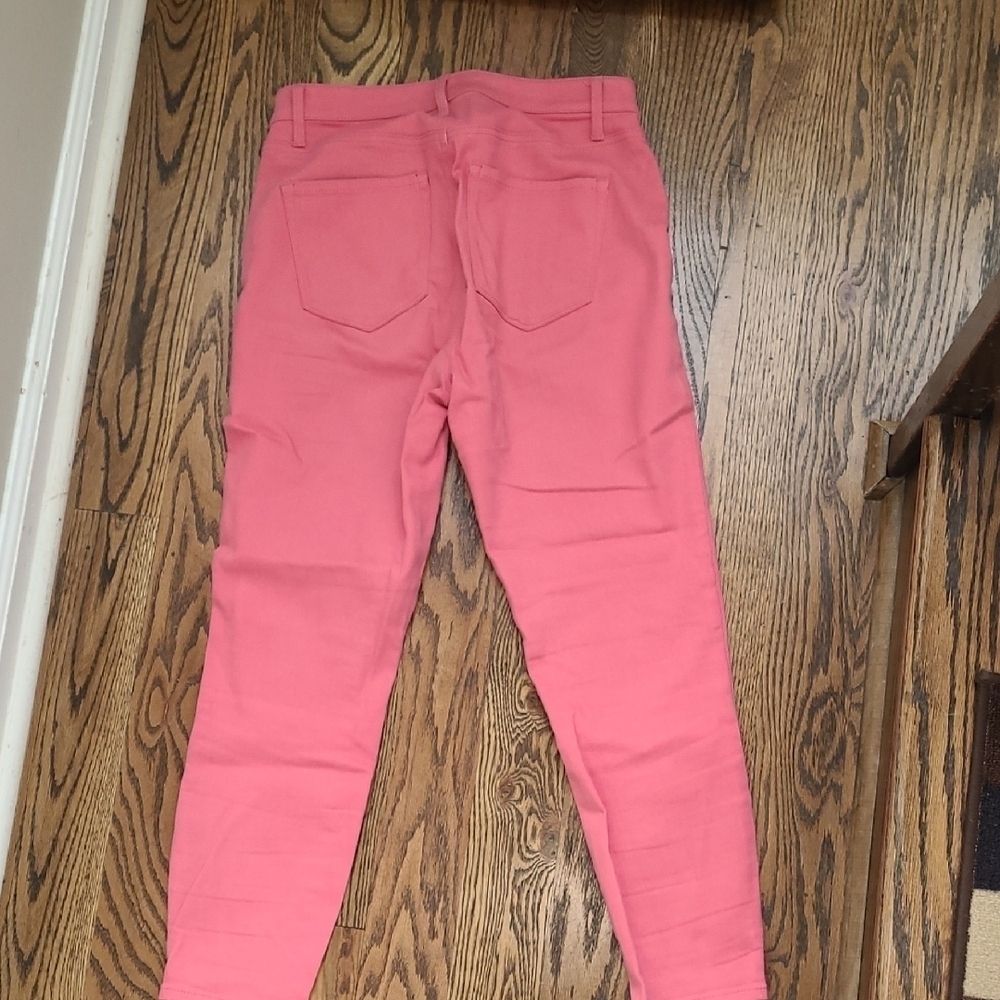 Talbots Pink Jeggings Size 2 - Picture 4 of 4